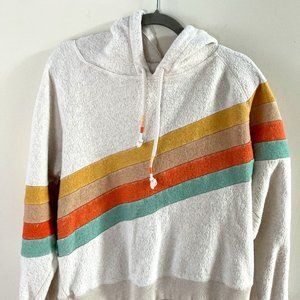 Faherty Retro Style Hoodie Size L